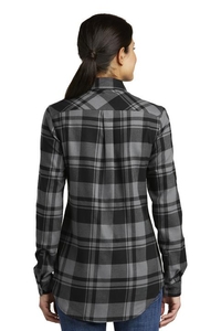 LW668 - Port Authority Ladies Plaid Flannel Tunic 