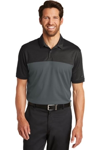 881655 - Nike Golf Dri-FIT Colorblock Micro Pique Polo