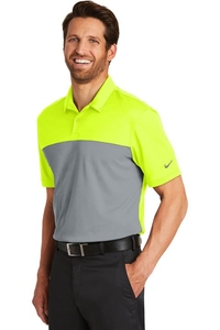 881655 - Nike Golf Dri-FIT Colorblock Micro Pique Polo