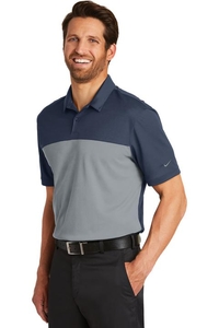 881655 - Nike Golf Dri-FIT Colorblock Micro Pique Polo