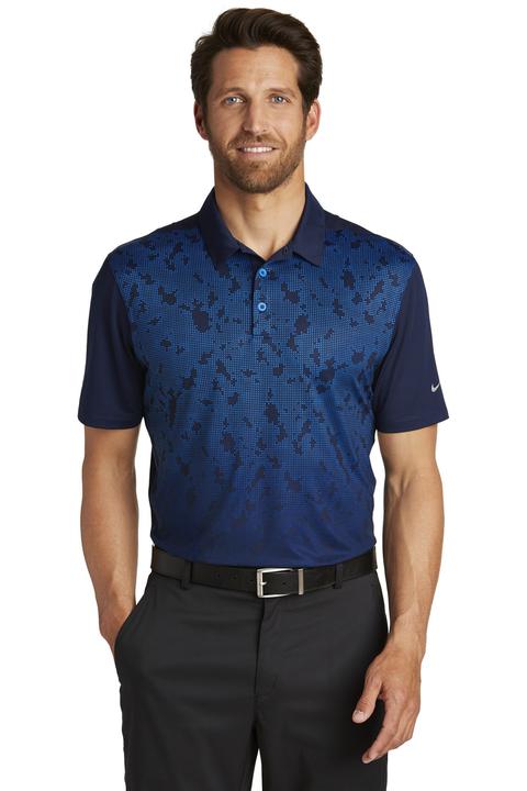 881658 - Nike Golf Dri-FIT Mobility Camo Polo