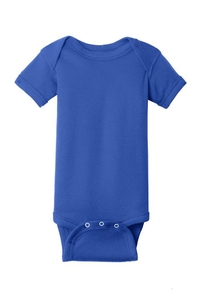 RS4400 - Rabbit Skins Infant Short Sleeve Baby Rib Bodysuit