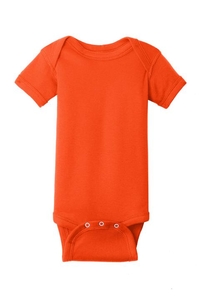 RS4400 - Rabbit Skins Infant Short Sleeve Baby Rib Bodysuit