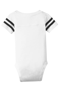 RS4437 - Rabbit Skins Infant Football Fine Jersey Bodysuit