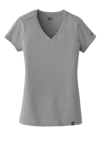 LNEA101 - New Era  Ladies Heritage Blend V Neck Tee