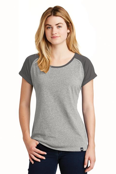 LNEA107 - New Era Ladies Heritage Blend Varsity Tee