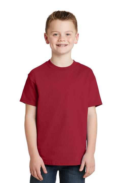 5450 - Hanes - Youth Tagless 100%  Cotton T-Shirt.  5450