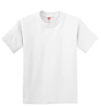 5450 - Hanes - Youth Tagless 100%  Cotton T-Shirt.  5450