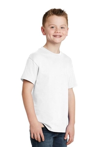 5450 - Hanes - Youth Tagless 100%  Cotton T-Shirt.  5450