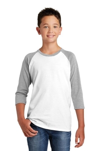 DT6210Y - District  Youth Very Important Tee 3/4 Sleeve