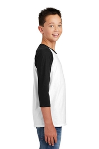 DT6210Y - District  Youth Very Important Tee 3/4 Sleeve