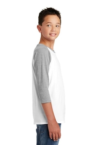 DT6210Y - District  Youth Very Important Tee 3/4 Sleeve