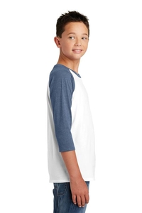 DT6210Y - District  Youth Very Important Tee 3/4 Sleeve