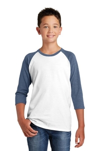 DT6210Y - District  Youth Very Important Tee 3/4 Sleeve