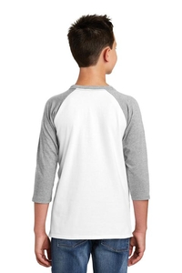 DT6210Y - District  Youth Very Important Tee 3/4 Sleeve