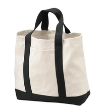 B400 - Port Authority - Two-Tone Shopping Tote.  B400