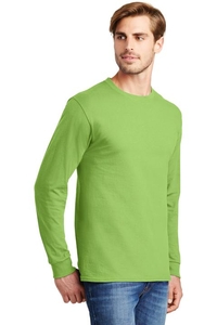 5586 - Hanes - Tagless 100% Cotton Long Sleeve T-Shirt.  5586