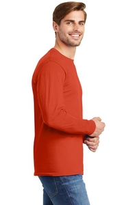 5586 - Hanes - Tagless 100% Cotton Long Sleeve T-Shirt.  5586