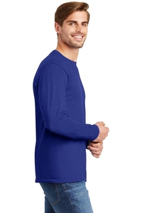 5586 - Hanes - Tagless 100% Cotton Long Sleeve T-Shirt.  5586