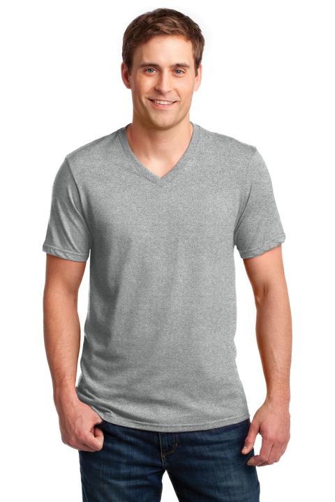 982 - Anvil 100% Combed Ring Spun Cotton V Neck T Shirt