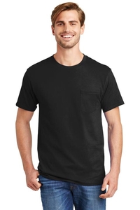 5590 - Hanes - Tagless 100%  Cotton T-Shirt with Pocket.  5590