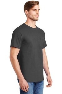 5590 - Hanes - Tagless 100%  Cotton T-Shirt with Pocket.  5590