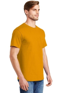 5590 - Hanes - Tagless 100%  Cotton T-Shirt with Pocket.  5590