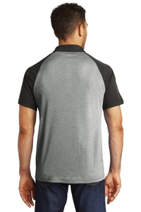 ST641 - Sport-Tek PosiCharge RacerMesh Raglan Heather Block Polo