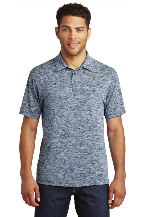 ST590 - Sport-Tek PosiCharge Electric Heather Polo