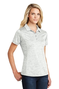 LST590 - Sport-Tek Ladies PosiCharge Electric Heather Polo