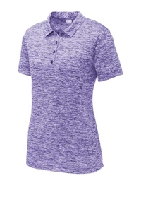 LST590 - Sport-Tek Ladies PosiCharge Electric Heather Polo