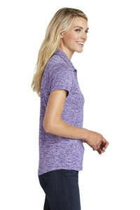 LST590 - Sport-Tek Ladies PosiCharge Electric Heather Polo