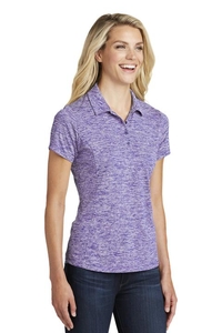 LST590 - Sport-Tek Ladies PosiCharge Electric Heather Polo