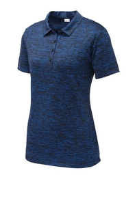 LST590 - Sport-Tek Ladies PosiCharge Electric Heather Polo