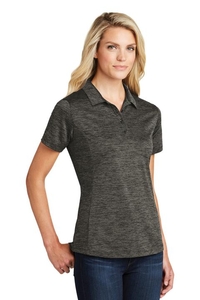 LST590 - Sport-Tek Ladies PosiCharge Electric Heather Polo