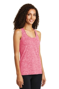 LST396 - Sport-Tek Ladies PosiCharge Electric Heather Racerback Tank