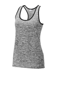 LST396 - Sport-Tek Ladies PosiCharge Electric Heather Racerback Tank