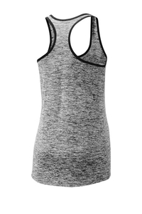 LST396 - Sport-Tek Ladies PosiCharge Electric Heather Racerback Tank