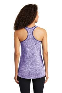 LST396 - Sport-Tek Ladies PosiCharge Electric Heather Racerback Tank