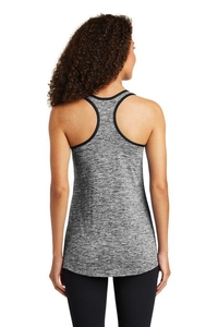 LST396 - Sport-Tek Ladies PosiCharge Electric Heather Racerback Tank