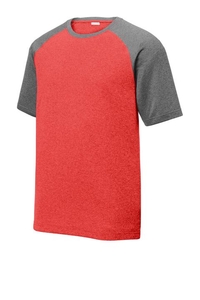 ST362 - Sport-Tek Heather-On-Heather Contender Tee