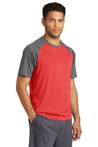 ST362 - Sport-Tek Heather-On-Heather Contender Tee