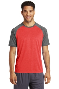 ST362 - Sport-Tek Heather-On-Heather Contender Tee