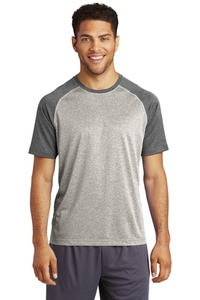 ST362 - Sport-Tek Heather-On-Heather Contender Tee