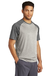 ST362 - Sport-Tek Heather-On-Heather Contender Tee