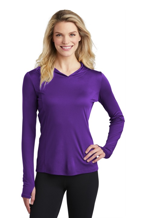 LST358 - Sport-Tek Ladies PosiCharge Competitor Hooded Pullover