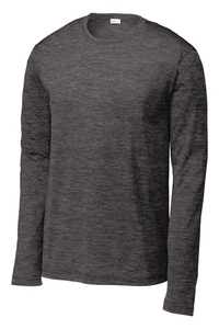 ST390LS - Sport-Tek PosiCharge Long Sleeve Electric Heather Tee