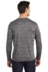 ST390LS - Sport-Tek PosiCharge Long Sleeve Electric Heather Tee