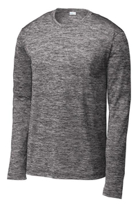 ST390LS - Sport-Tek PosiCharge Long Sleeve Electric Heather Tee