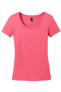 DM106L - District Women's Perfect Weight Scoop Tee